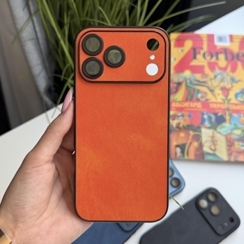 📱Чохли Чохол iPhone Texture Orange, фото 7