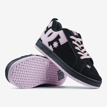 DC DC Court Graffik Black Pink 📦