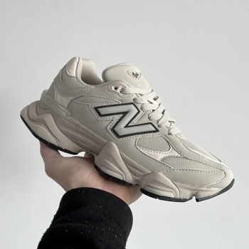 New Balance New Balance 9060 Beige Milk Leather, фото 3