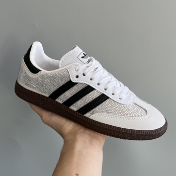 Adidas Adidas Samba Light Grey Swarovski