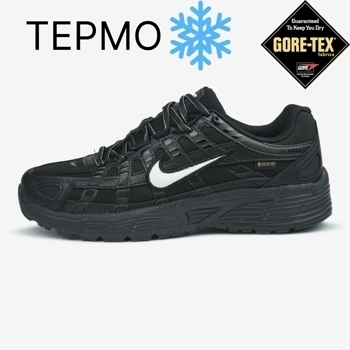 Nike Nike P-6000 Full Black White Swoosh GORE-TEX Termo