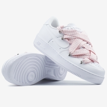 Nike Nike Air Force 1 Low Custom Lanvin Laces Pink