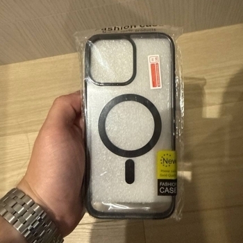 📱Чохли Чохол iPhone Colour MagSafe V2 Black