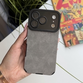 📱Чохли Чохол iPhone Grey Замша, фото 7