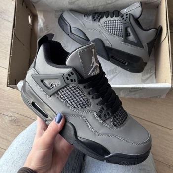 Jordan Jordan 4 Travis Scott Cactus Jack Grey Black