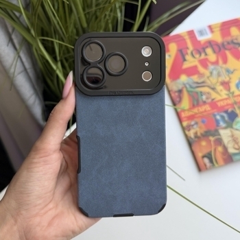 📱Чохли Чохол iPhone Blue Замша, фото 7