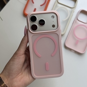 📱Чохли Чохол iPhone Colour MagSafe Pink, фото 7