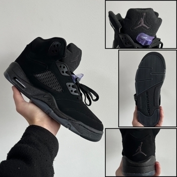 Jordan Jordan 5 Black Dark Blue Gum