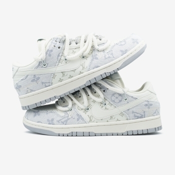 Nike Nike SB Dunk Low x Louis Vuitton White Grey