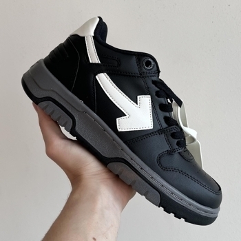 ‼ УЦІНКА ‼ Off-White Out of Office Black White Logo 📦, фото 4
