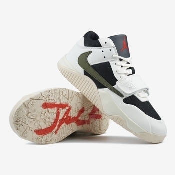 Jordan Jordan x Travis Scott Cut The Check Green White Black