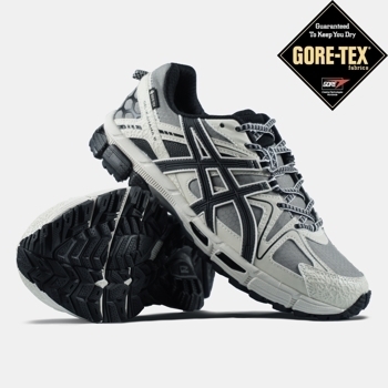Asics Asics Gel-Kahana 8 GORE-TEX Beige White Black, фото 6