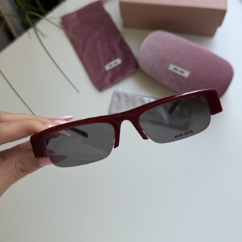 Miu Miu Окуляри Miu Miu Vedette Bordo Darkened 52/18/145