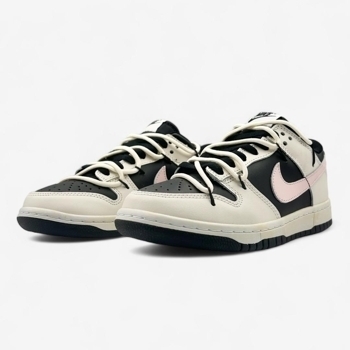 Nike Nike Dunk Black White (ДИВ ФОТО, фабричні жовті плями), фото 2
