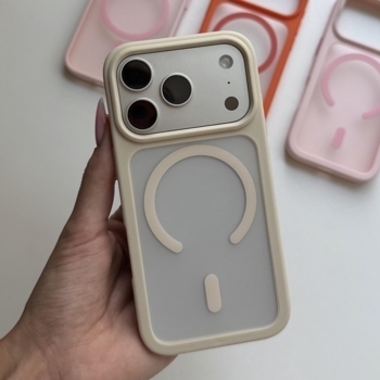 📱Чохли Чохол iPhone Colour MagSafe Beige, фото 7