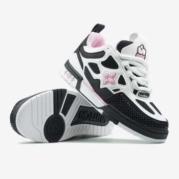 Louis Vuitton Louis Vuitton Skate Sneaker Black White Pink
