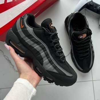 Nike Nike Air Max 95 Black Orange Grey, фото 3