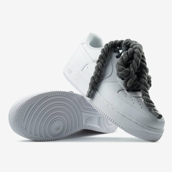 Nike Nike Air Force 1 Rope Laces Grey, фото 3