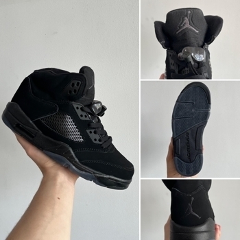 Jordan Jordan 5 Black Dark Blue Gum, фото 3