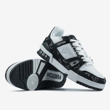 Louis Vuitton Louis Vuitton Trainer White Black