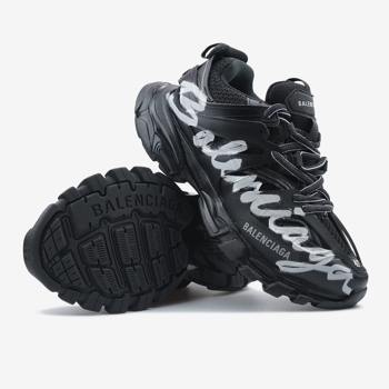 Balenciaga Balenciaga Track Sneaker Signature Black White