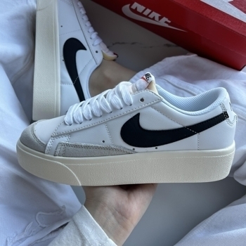 Nike Nike Blazer Low Platform White