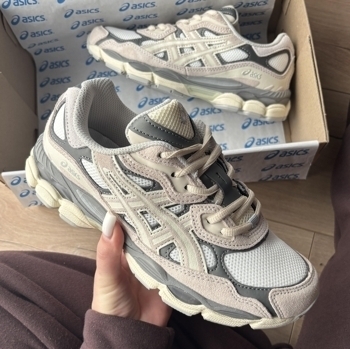 Asics Asics Gel-NYC Cream Oyster Grey V2