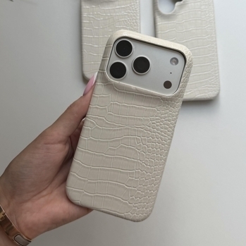 📱Чохли Чохол iPhone White Snake Leather, фото 7