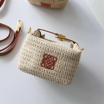Loewe Loewe Anagram Raffia Mini, фото 6