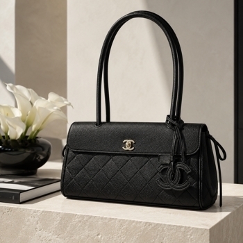 Chanel Chanel 26S "Preppy Coco" Bag Black Gold, фото 10