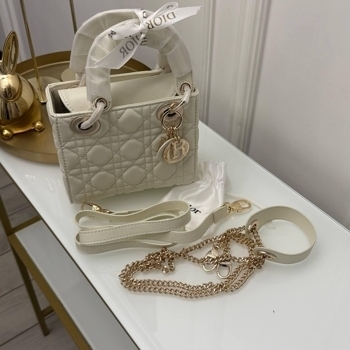 Dior Dior Lady Mini Gold, фото 10