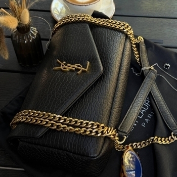 Yves Saint Laurent Saint Laurent Black / Gold, фото 11