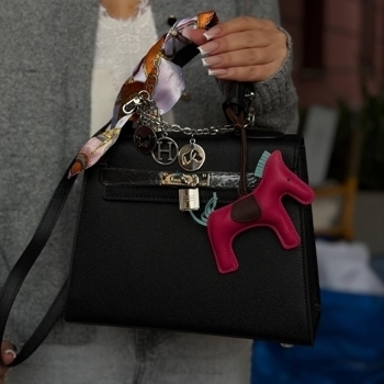 Hermes Hermes Kelly Black Silver, фото 11