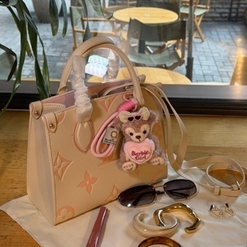 Louis Vuitton Louis Vuitton Onthego PM Monogram Empreinte Beige Pink, фото 10