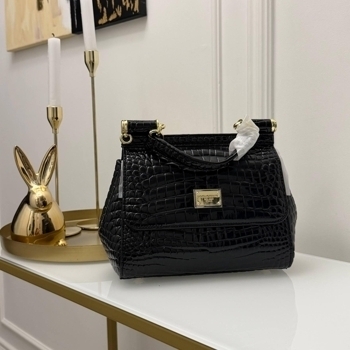 Dolce Gabbana Dolce & Gabbana Sicily Croco Black, фото 10