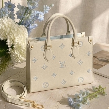 Louis Vuitton Louis Vuitton Onthego PM Monogram Empreinte Beige / Blue, фото 11