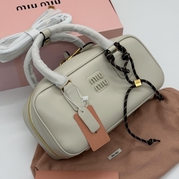 Miu Miu Miu Miu Arcadie Beige leather bag