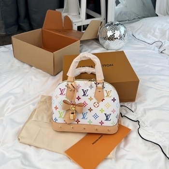 Louis Vuitton Louis Vuitton Alma BB Monogram Multicolore Murakami