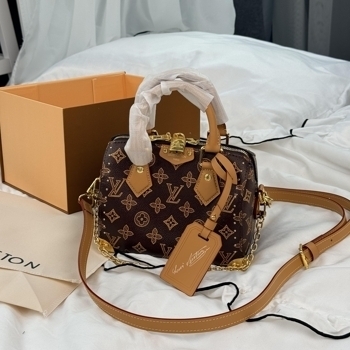Louis Vuitton Louis Vuitton Trunk 20 Monogram Canvas with Studs and Chain