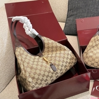 Gucci Gucci GG Monogram Jackie Shoulder Bag