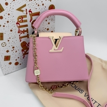 Louis Vuitton Louis Vuitton Capucines Mini Pink, фото 3