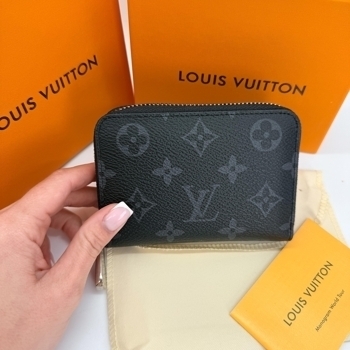Louis Vuitton Louis Vuitton Zippy Coin Purse Monogram Eclipse