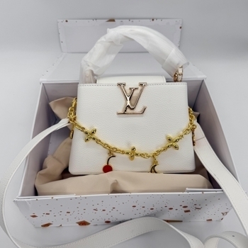 Louis Vuitton Louis Vuitton Capucines Mini White, фото 3