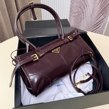 Prada Prada Bonnie Soft Lux Leather Handbag