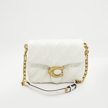 Coach Coach Pillow Tabby Quilted in White