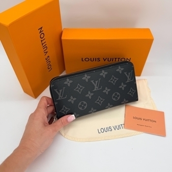 Louis Vuitton Louis Vuitton Zippy Wallet Monogram Eclipse
