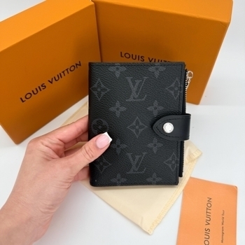 Louis Vuitton Louis Vuitton Compact Wallet Monogram Eclipse