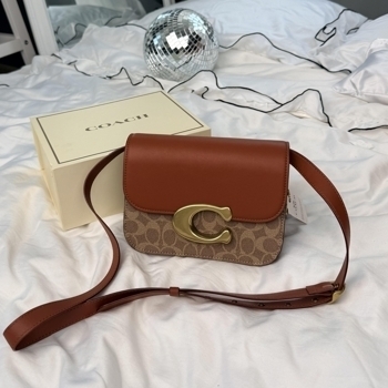 Coach Coach Idol Shoulder Bag in Signature Canvas