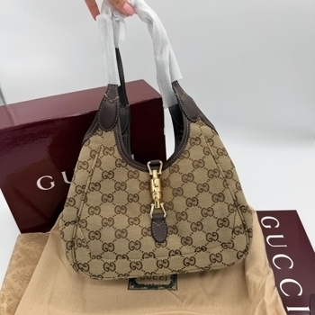 Gucci Gucci GG Monogram Jackie Shoulder Bag