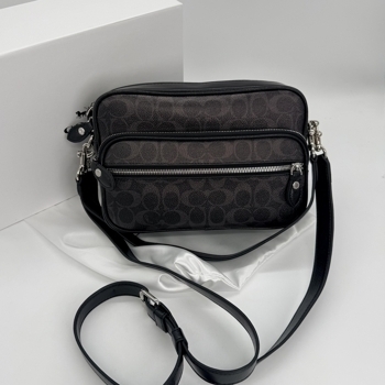 Coach Coach Signature Camera Bag Black, фото 3